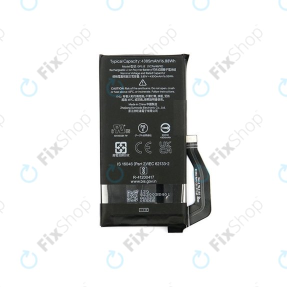 Батерия за Google Pixel 7a, 4385mAh, GP5JE, G949-00398-00, Genuine Service Pack