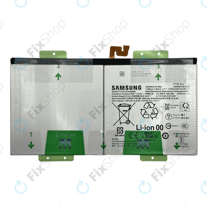 Батерия за Samsung Tab S10 Ultra X920, X926B, 11200mAh, EB-BX926ABE, GH82-35940A, Genuine Service Pack