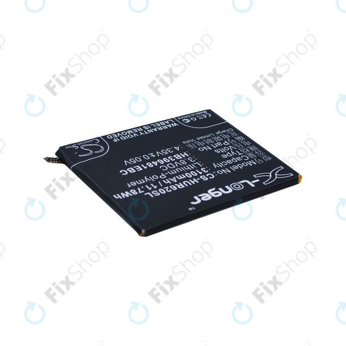 Батерия за Huawei Ascend Y6 2, Honor 5a, Huawei G7 Plus, 3100mAh, Li-Pol, 3.8V, HB396481EBC, HQ