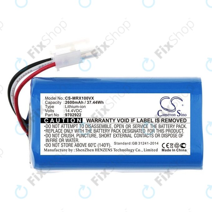 Батерия за Miele Scout RX1, 9702922, Li-Ion 14.4V 2600mAh, HQ