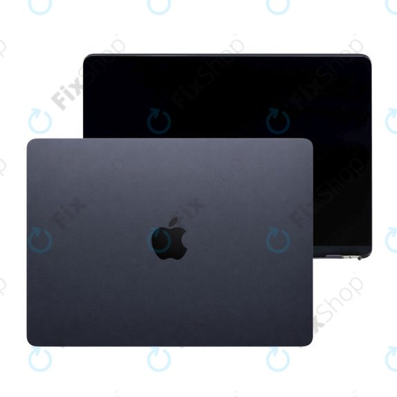 LCD дисплей за MacBook Air 15", A3241 (2025), с предно стъкло и капак, Midnight, 661-50131, Genuine Apple