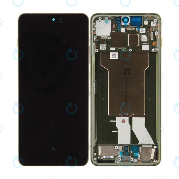 Дисплей за Motorola Edge 70, Тъчскрийн с рамка, Bronze Green, 5D68C31543, Genuine Service Pack
