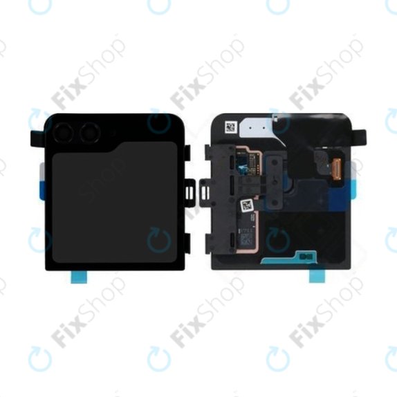 дисплей за Samsung Z Flip 5 F731B, външен, Тъчскрийн и рамка, GH97-29135A, Genuine Service Pack