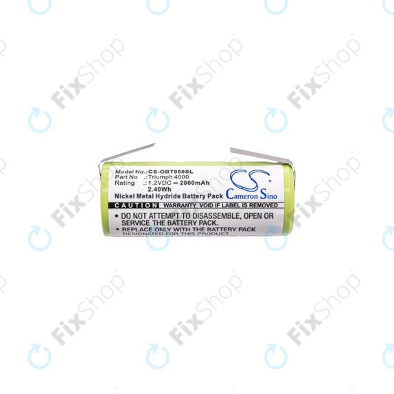 Батерия за Oral-B Triumph 4000, 2000mAh, Ni-MH, 1.2V, 3761, HQ