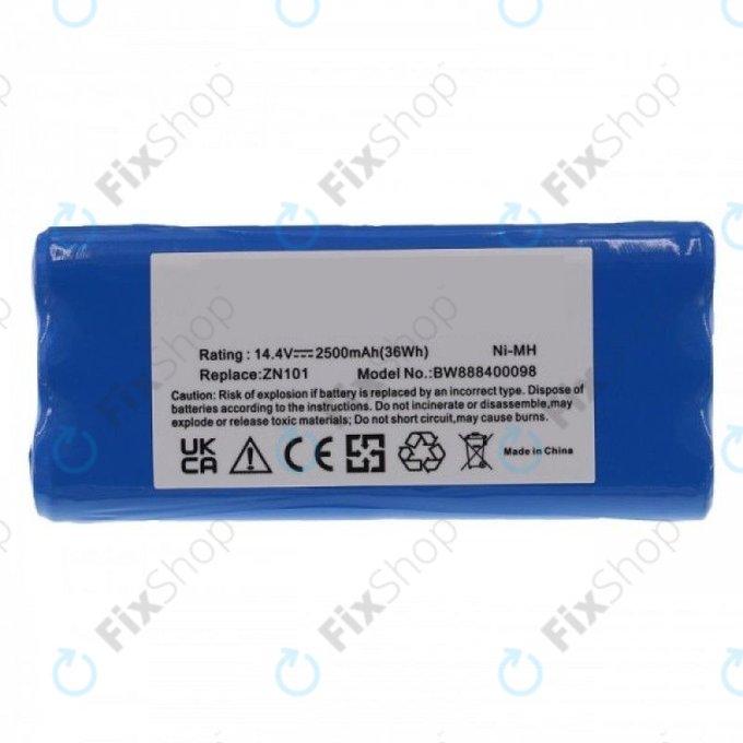 Батерия за Ecovacs Dibea ZN101, 0606004, Ni-MH 14.4V 2500mAh