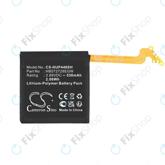 Батерия за Huawei Watch GT4 46mm, 530mAh, Li-Pol, 3.89V, HB572728EGW, HQ