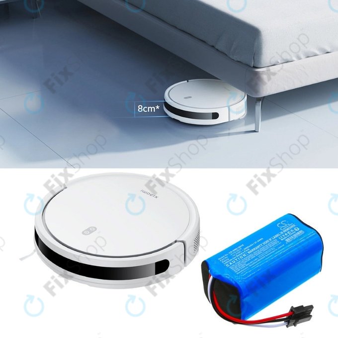 Батерия за Xiaomi Robot Vacuum E5, E10, E10C, Z143-4S1P 14.4V Li-Ion, 2600mAh, HQ