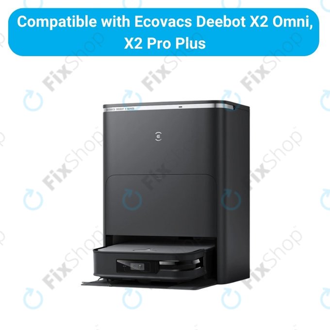 Комплект резервни части за Ecovacs Deebot X2 Omni (1x Основна четка, 2x Филтър, 2x Странична четка)