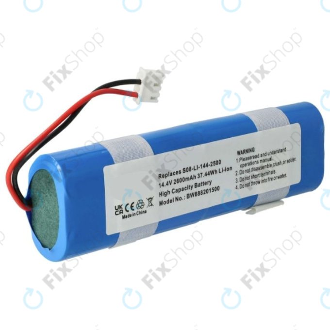 Батерия за Ecovacs Deebot DJ35, DK35, DN55, S08-LI-144-2500, Li-Ion 14.4V 2600mAh