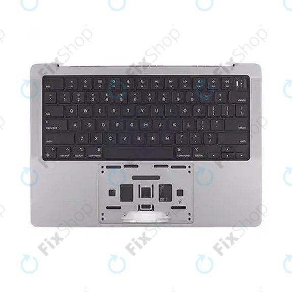 Горен корпус с клавиатура за MacBook Pro 14", A2918 (2023), с US клавиатура и батерия, Space Gray, 661-35708, Genuine Apple