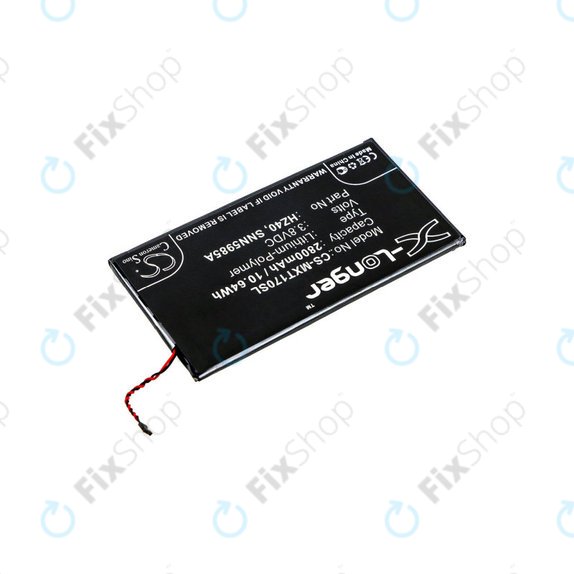 Батерия за Motorola Moto Z2 Play XT1710-09, 2800mAh, Li-Pol, 3.8 V, HZ40, HQ