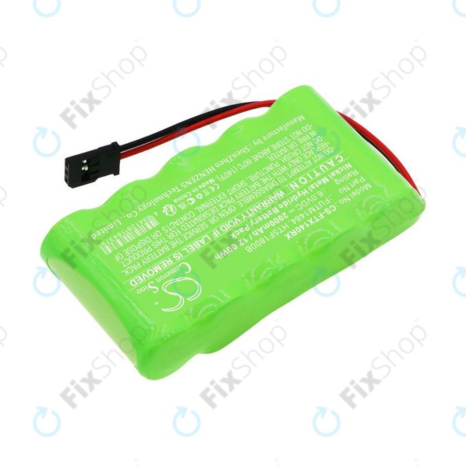 Батерия за Futaba 14SG, 4PKS, 2000mAh, Ni-MH, 6V, FUTM1484, HQ