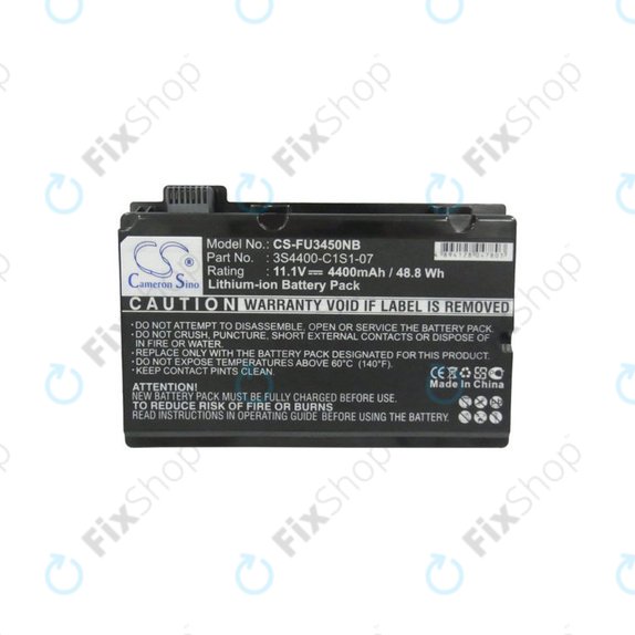 Батерия за Fujitsu Amilo Pi3450, Amilo Pi3525, Amilo Pi3540, 4400mAh, Li-Ion, 11.1V, 3S4400-C1S1-07, HQ
