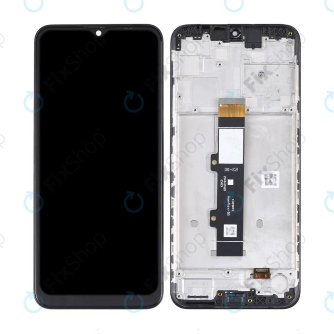дисплей за Motorola Moto G10 XT2127, Тъчскрийн и рамка, Aurora Grey, TFT