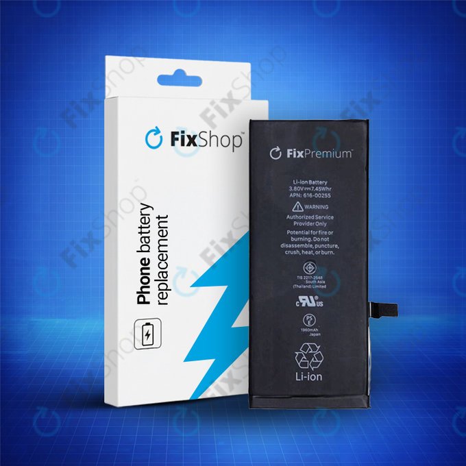 Батерия за iPhone 7, 1960mAh, FixPremium