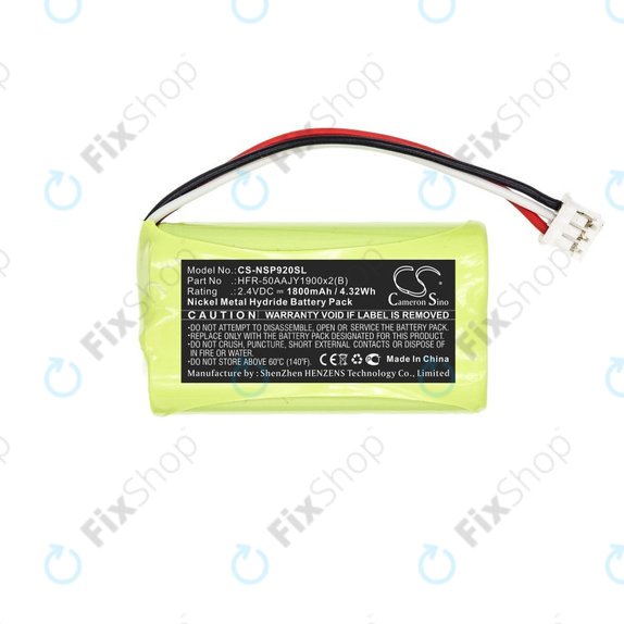 Батерия за Nvidia P2920, Nvidia Shield Game Controller, 1800mAh, Ni-MH, 2.4V, HFR-50AAJY1900x2(B), HQ