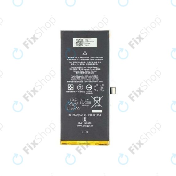 Батерия за Google Pixel 4a 5G, G025E, 3885mAh, G823-00201-01, Genuine Service Pack