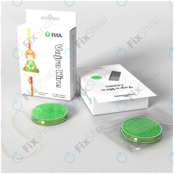 Тънка Тел за разделяне на LCD дисплеи, 0.035mm x 100m, 5 броя, 2UUL Vajra Wire