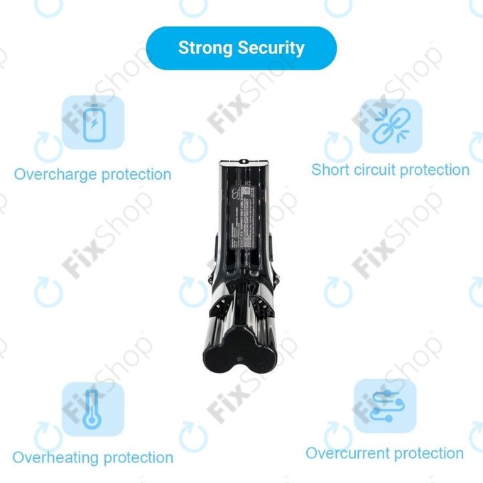 Батерия за Philips SpeedPro Max, SpeedPro Max Aqua, IBD034GA, Li-Ion 25.2V 2400mAh, HQ