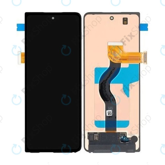 дисплей OLED за Samsung Z Fold 4 F936B, Тъчскрийн без рамка, (външен), GH96-15279A, Genuine Service Pack
