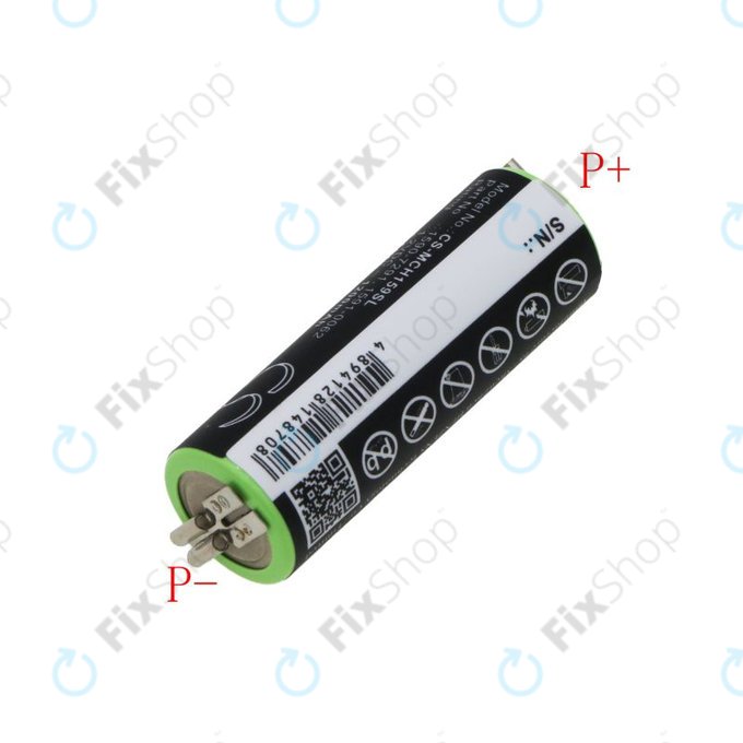 Батерия за Moser Chromini 1591, Ermila Bella 1590, 1200mAh, Ni-MH, 1.2V, 1590-7291, HQ