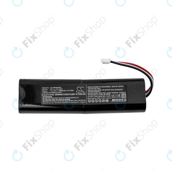 Батерия за Ecovacs Deebot Ozmo 900-series, N-series, T-series, Yeedi Vac 2 Pro, S01-LI-148-2600, Li-Ion 14.4V 2600mAh, HQ