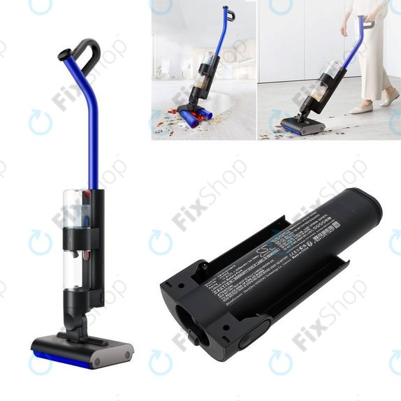 Батерия за Dyson WashG1 Wet Floor Cleaner, 2350mAh, Li-Ion, 14.8V, 452646, HQ