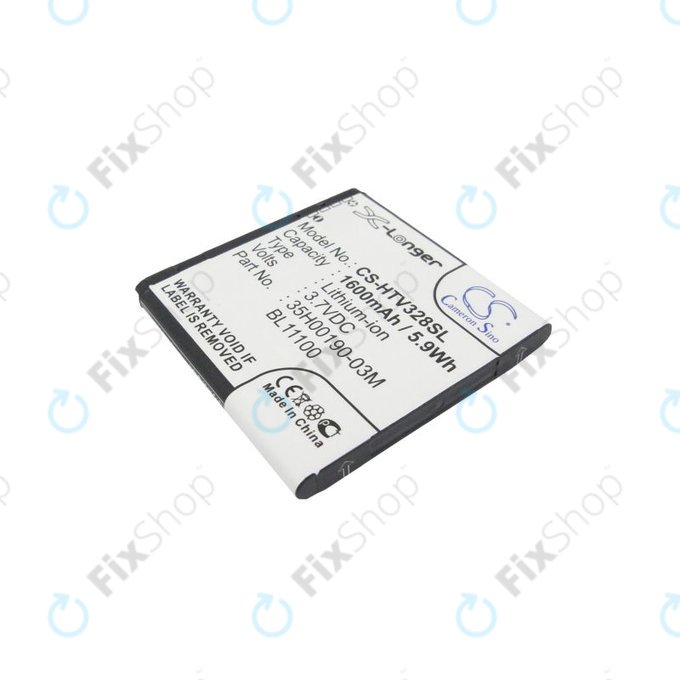 Батерия за HTC Desire X, Desire V, 1600mAh, Li-Ion, 3.7V, 35H00190-03M, HQ