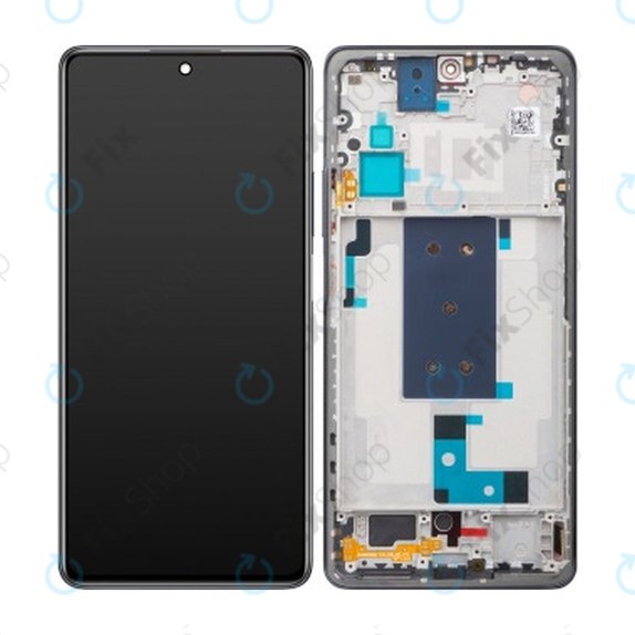 дисплей за Xiaomi 11T 11T Pro, Тъчскрийн и рамка, Moonlight White, TFT