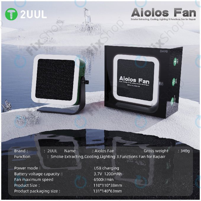 Аспиратор за дим с LED осветление 2UUL DA98
