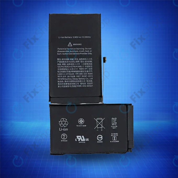 Батерия за iPhone XS Max, 3174mAh, Service Pack