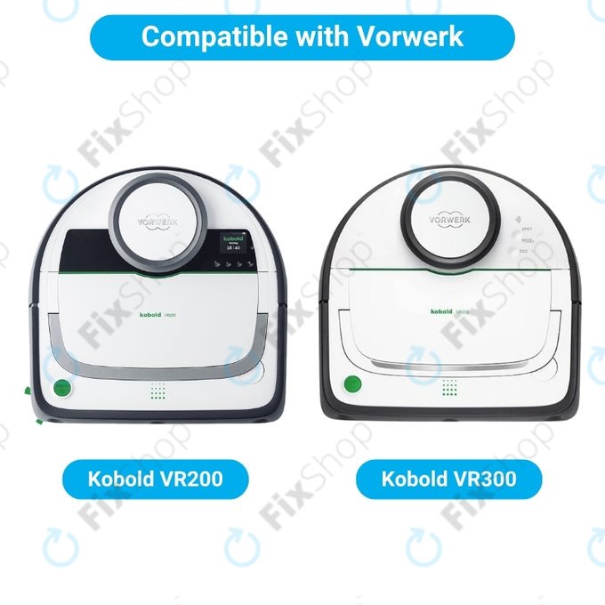 Странична четка за Vorwerk Kobold VR200, VR300, 2бр.
