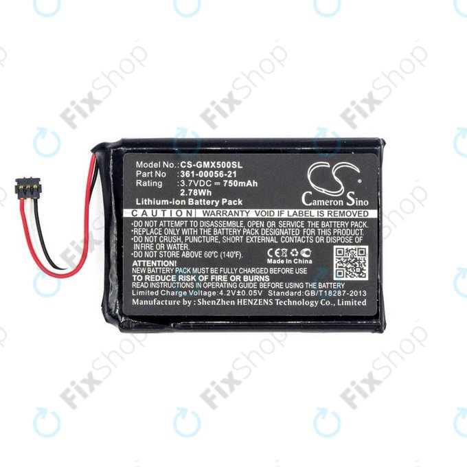 Батерия за Garmin Driveluxe 50, 750mAh, Li-Ion, 3.7V, 361-00056-21, HQ