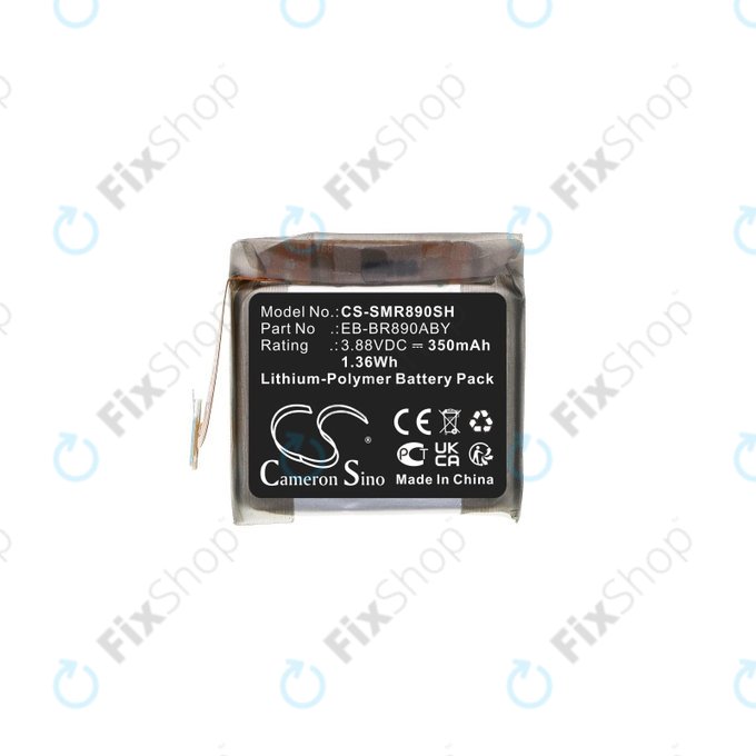 Батерия за Samsung Galaxy Watch4 Classic 46 mm, 350mAh, Li-Pol, 3.88V, EB-BR890ABY, HQ