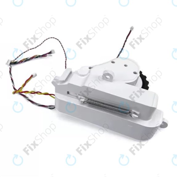 Колело с мотор за Xiaomi Mi Robot Vacuum Mop Pro (P), Viomi V2 Pro, V3, десен, Right, бял, White