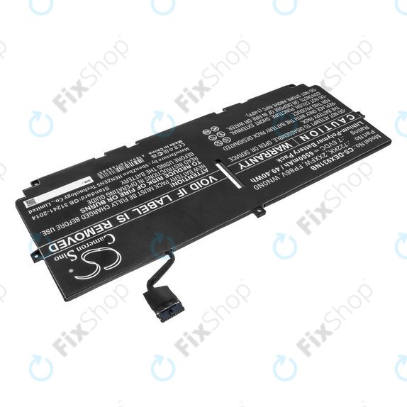 Батерия за Dell XPS 13 9300, 9380, 9310, 6500mAh, Li-Pol, 7.6V, 2XXFW, HQ