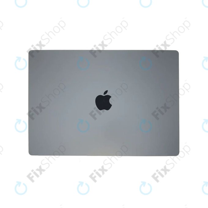 LCD дисплей за MacBook Air 13", A3113 (2024), с предно стъкло и капак, Space Gray, 661-40278, Genuine Apple