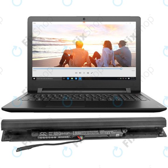 Батерия за Lenovo IdeaPad 110-15, 4100mAh, Li-Ion, 10.8V, 5B10L79053, HQ