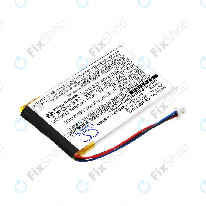 Батерия за Garmin Nüvi 1300, 1350, 1370, 1390, 1490, 1250mAh, Li-Pol, 3.7V, 361-00019-16, HQ