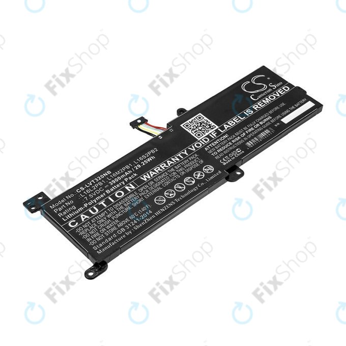 Батерия за Lenovo 320, 330, 520, Ideapad 320, 330, S145, 3900mAh, Li-Pol, 7.5V, L16L2PB1, HQ