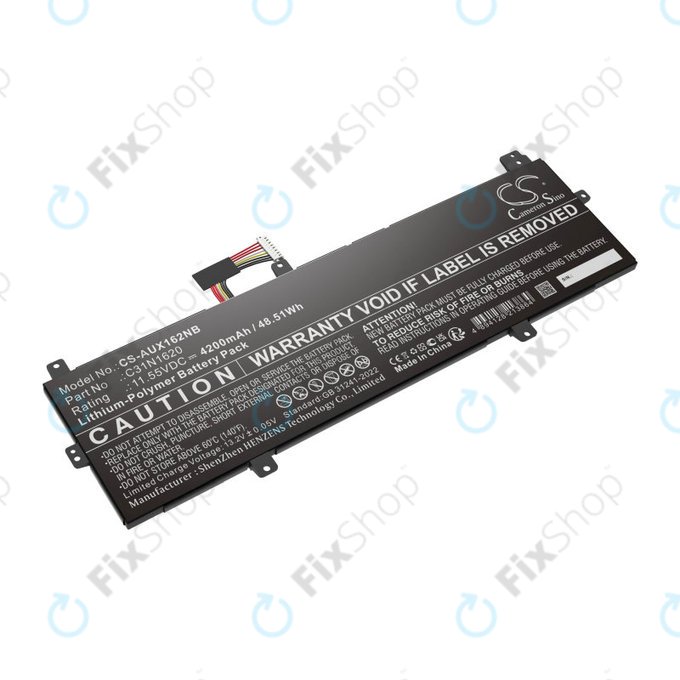 Батерия за Asus BX430, Expertbook B5440fa, P5240ua-1a, 4200mAh, Li-Pol, 11.55V, C31N1620, HQ