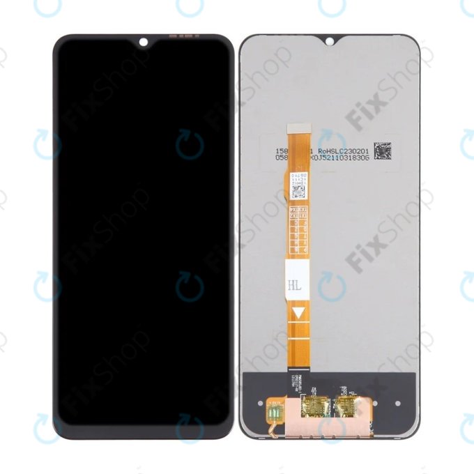 дисплей за Vivo Y55, Тъчскрийн без рамка, TFT