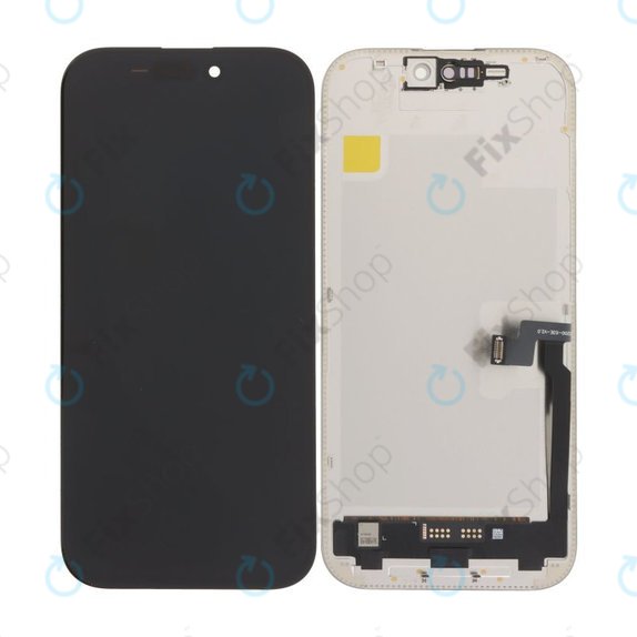 Дисплей Soft OLED 120Hz за iPhone 16 Pro, Тъчскрийн с рамка, FixPremium