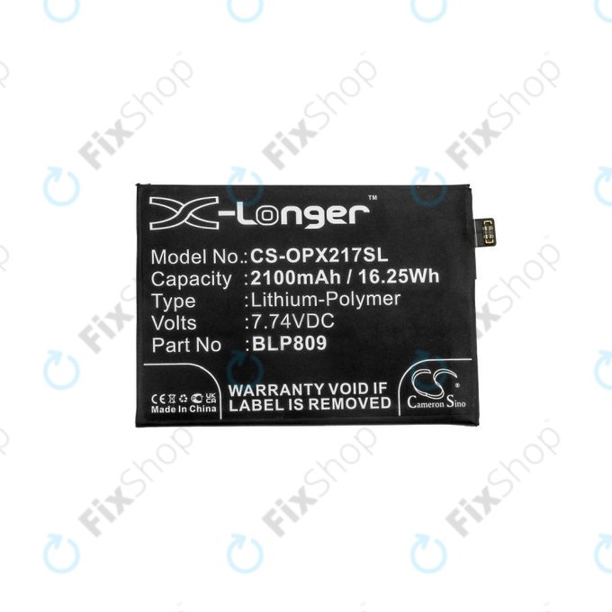 Батерия за Realme Q2 Pro RMX2173, GT Master 5G RMX3363, BLP809, 2100mAh, HQ