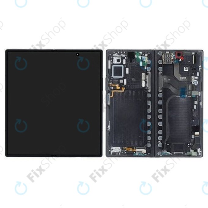Дисплей OLED за Samsung Z Fold 7 F966B, Jetblack, Тъчскрийн с рамка