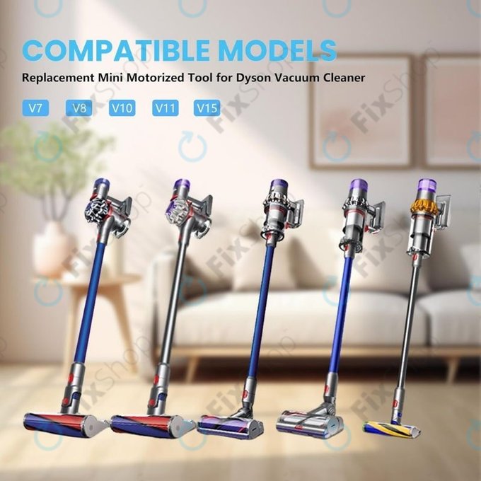 Мини електрическа турбо четка за Dyson V-series, Outsize