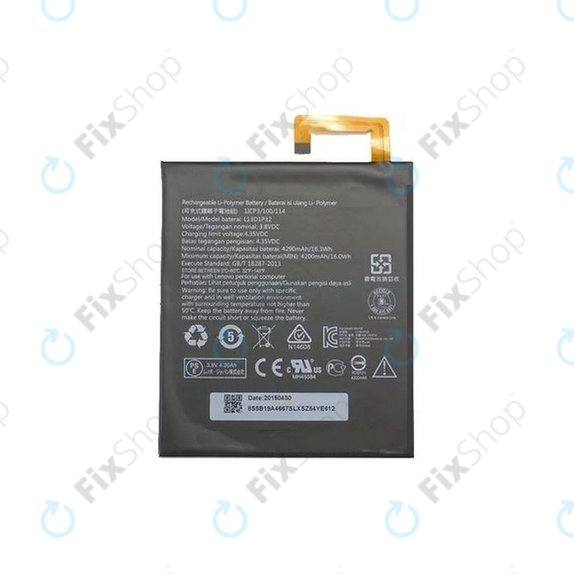 Батерия за Lenovo Tab 2 A8-50, S8-50, L13D1P32, 4290mAh