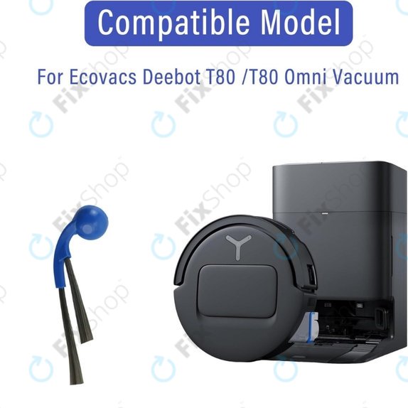 Странична четка, 2 бр. за Ecovacs Deebot T80 Omni, T80