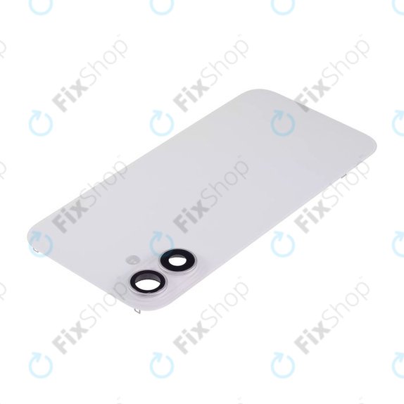 Задно стъкло на корпус + стъкло на камера + метална пластина + MagSafe магнит за iPhone 16 Plus, White