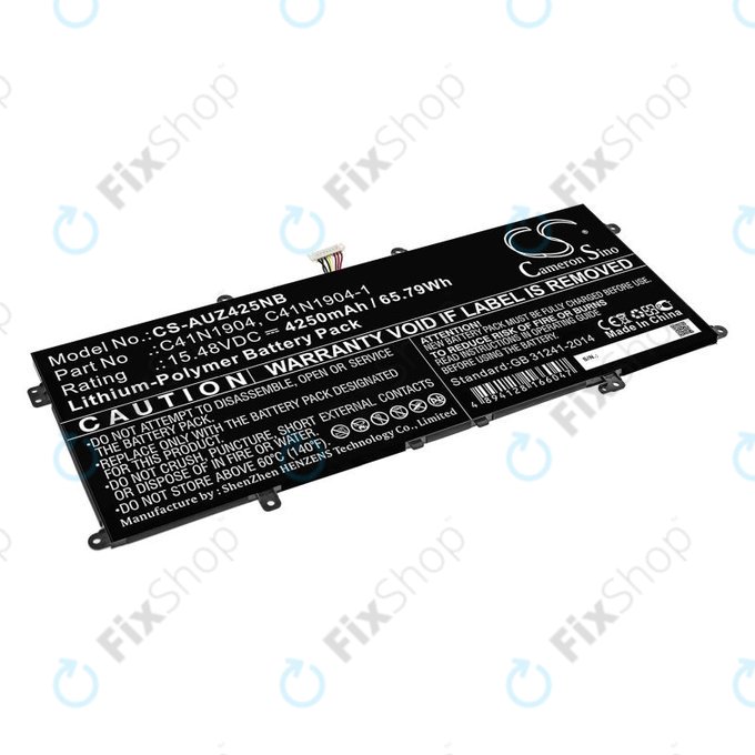 Батерия за Asus Zenbook 13, Zenbook 14, 4250mAh, Li-Pol, 15.48V, C41N1904, HQ